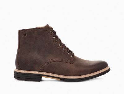 UGG Chandon Mens Boots Grizzly/ Chocolate - AU 286HP